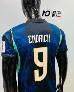 Brazil Endrick #9 Jersey 2026 - Away (Fan Version)