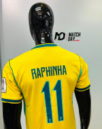 Brazil Raphinha #11 Jersey 2026 - Home (Fan Version)